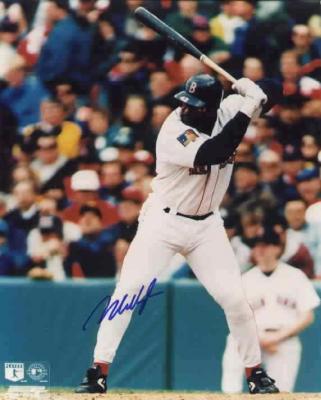 Mo Vaughn autographed 8x10 Boston Red Sox photo