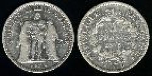 5 francs; Year: 1870-1878; (km 820)