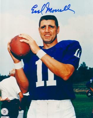 Earl Morrall autographed 8x10 Baltimore Colts photo