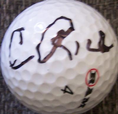 Condoleezza Rice autographed golf ball