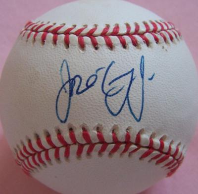Jose Cruz Jr. autographed AL baseball