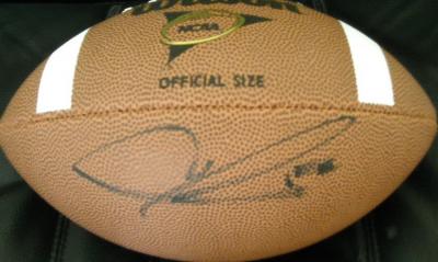 Colt McCoy (Texas) autographed Wilson NCAA football