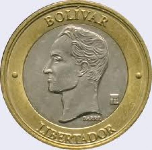 Coins; Coins from Venezuela : 1000 Bolívares 