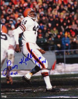 Leroy Kelly autographed 8x10 Cleveland Browns photo