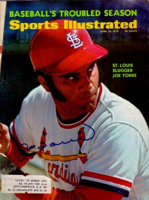 Joe Torre autographed St. Louis Cardinals 1972 Sports Illustrated