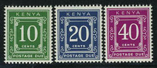 Postage due 3v; Year: 1983