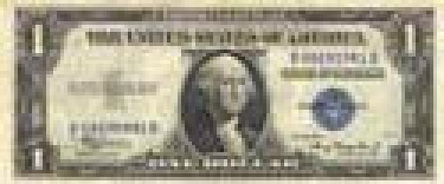 1 Dollars; Issue of 1934-35, "Atheist dollars" (no "In God we trust" slogan)