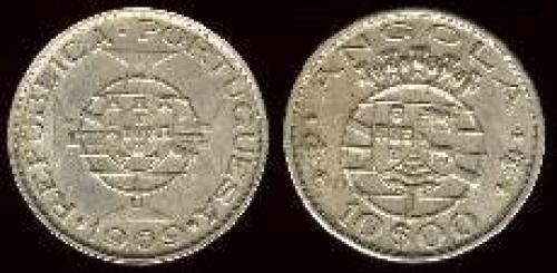 10 escudos; Year: 1969-1970; (km 79)