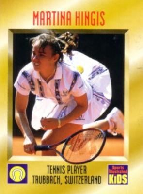 Martina Hingis 1996 Sports Illustrated for Kids Rookie Card