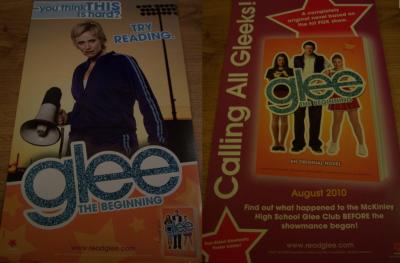 Glee 2010 Comic-Con 2 sided promo poster (Jane Lynch)