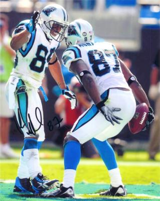 Muhsin Muhammad autographed 8x10 Carolina Panthers photo