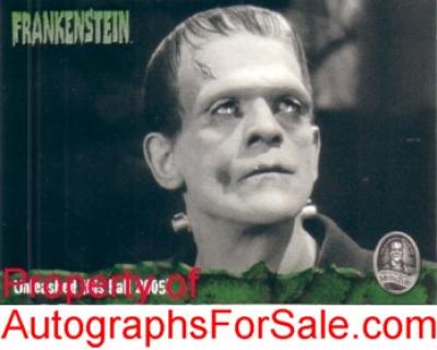 Frankenstein 2005 ArtBox promo card 02