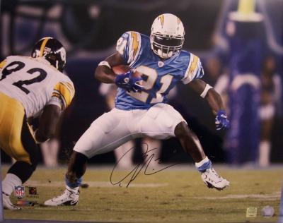 LaDainian Tomlinson autographed San Diego Chargers 16x20 poster size photo