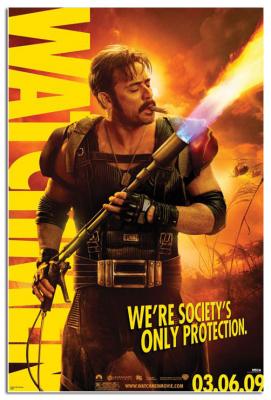Watchmen mini movie poster (Jeffrey Dean Morgan as The Comedian) MINT