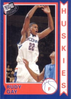Rudy Gay 2006 Press Pass National Convention promo card