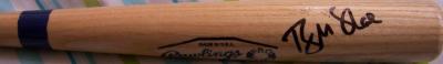 Brian McRae autographed Rawlings Big Stick mini bat