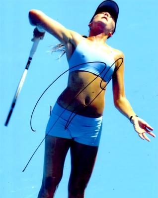 Daniela Hantuchova autographed 8x10 tennis photo