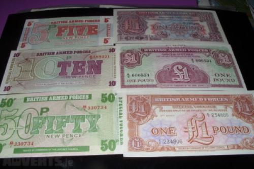 BAF -6 banknote-set-1948/1972