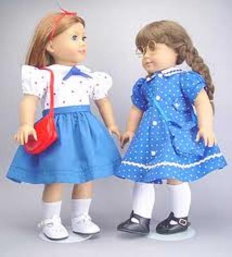 Dolls; American Girl and Gotz Doll 1940's Dresses