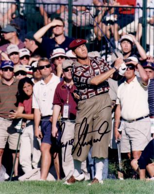 Payne Stewart autographed 1999 Ryder Cup 8x10 photo
