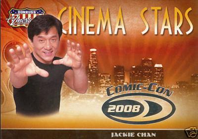 Jackie Chan 2008 Donruss Americana 2 Comic-Con promo card