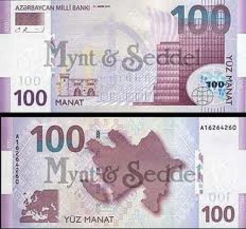 Banknotes; Azerbaijan ;1000 Manat; Year Issue: 2001