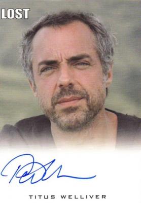 Titus Welliver (Man in Black) LOST certified autograph card