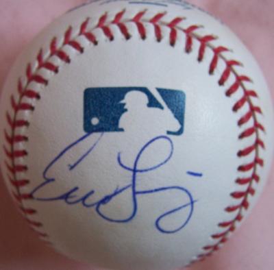 Evan Longoria autographed MLB baseball