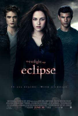 Twilight Eclipse movie poster (Bella Edward & Jacob)
