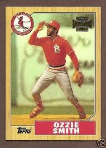 Baseball Card; Ozzie Smith of SF