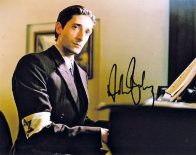 Adrien Brody autographed The Pianist 8x10 photo