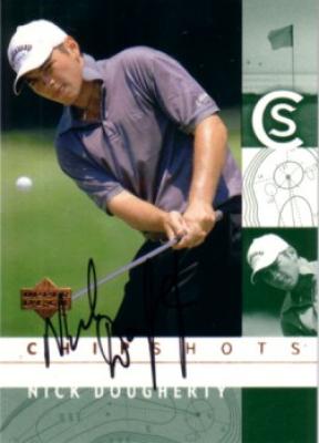 Nick Dougherty autographed 2002 Upper Deck Rookie Card card