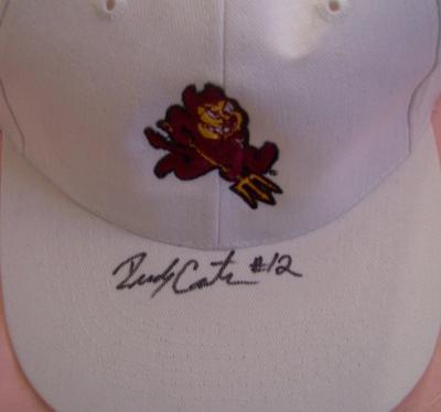 Rudy Carpenter autographed Arizona State Sun Devils cap