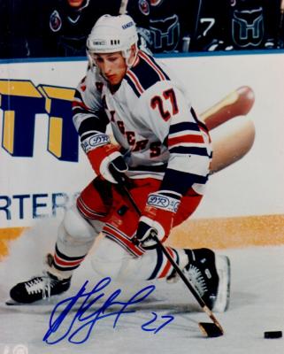 Alexei Kovalev autographed New York Rangers 8x10 photo