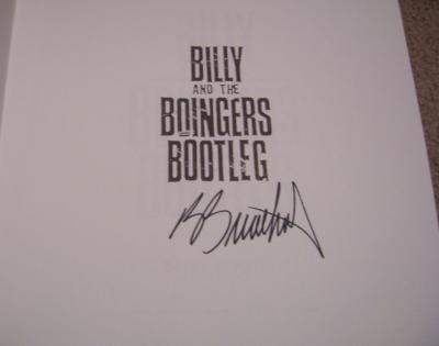 Berke Breathed autographed Bloom County Billy and the Boingers Bootleg book
