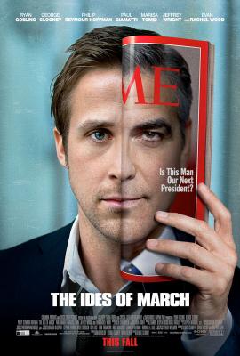 The Ides of March mini movie poster (George Clooney Ryan Gosling)