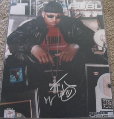 LL Cool J autographed 16x20 poster size photo