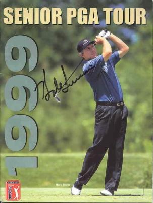 Hale Irwin autographed 1999 Senior PGA Tour golf magazine