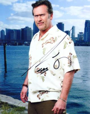 Bruce Campbell autographed Burn Notice 8x10 photo
