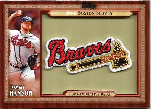 2011 Topps Commemorative Patch #TLMP-THA ~ Tommy Hanson