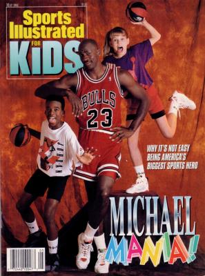 Michael Jordan May 1992 Sports Illustrated for Kids NO LABEL MINT
