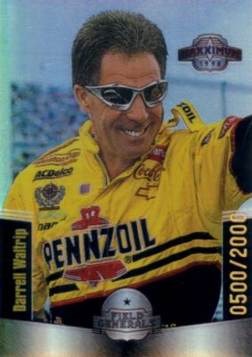 Darrell Waltrip 1998 Maxx Field Generals NASCAR insert card #9 MINT #500/2000