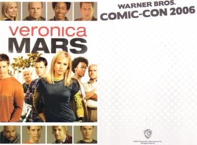 Veronica Mars 2006 Comic-Con 5x7 promo card (Kristen Bell)