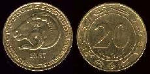 20 centimes 1987 (km 118)