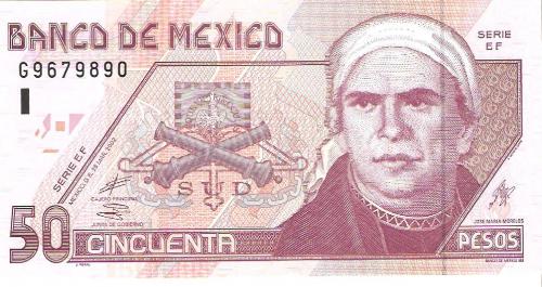 50 pesos  mexico
