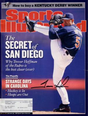 Trevor Hoffman autographed San Diego Padres 2002 Sports Illustrated