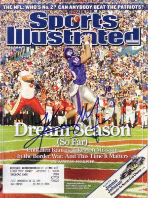 Kerry Meier autographed Kansas 2007 Sports Illustrated