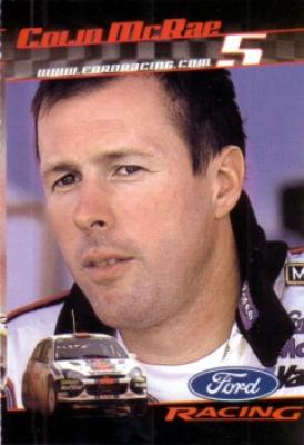 Colin McRae 2001 Ford Racing Sports Illustrated for Kids card