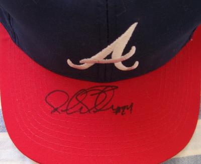 Michael Tucker autographed Atlanta Braves replica cap