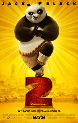Kung Fu Panda 2 mini movie poster (Jack Black)